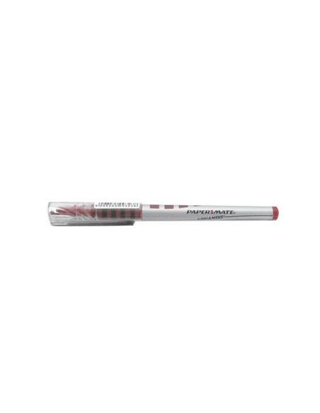 Marcador Roller Paper Mate Aquandis 0,7mm Vermelho - 1un