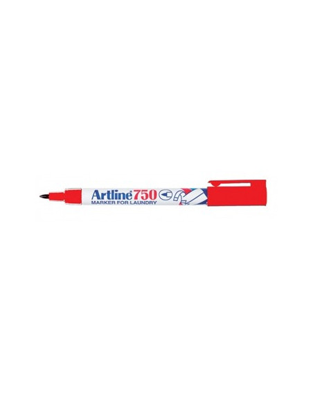 Marcador Tecidos Artline 750 0,7mm Vermelho-1 un