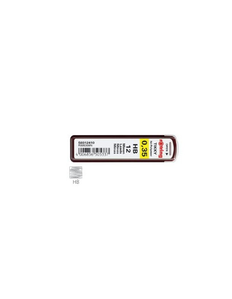 Minas 0,35HB Rotring Tubo - 1un