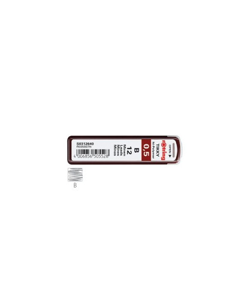 Minas 0,5B Rotring Tubo - 1un
