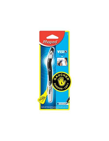 Esferografica Maped Visio X1 p/Esquerdinos Preto - 1un