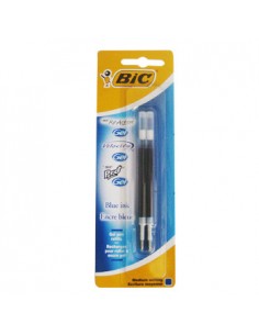 Recarga Esfer.BIC GEL Azul (ReAction/Velocity Stic/Pro+) 2un