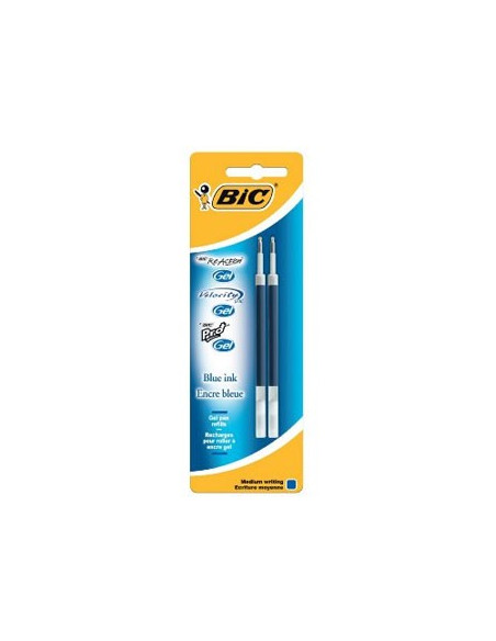 Carga Esferografica BIC 862229 1mm Azul Bl 2Uni