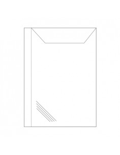 Bolsa Pvc 190mmx229mm para Projecto c/Vitrine e s/Furacao