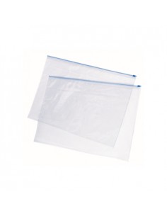 Bolsa Plastico A3 flexível com fecho de correr Eagle