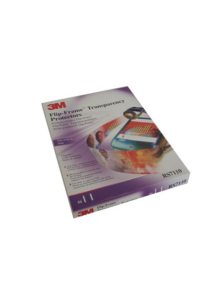 Bolsas Protectoras Transparencias c/Abas 3M RS7110 Pack 50