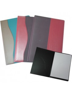 Pasta Porta Documentos c/Bolsa Inter.+Bloco Notas Cores Sort