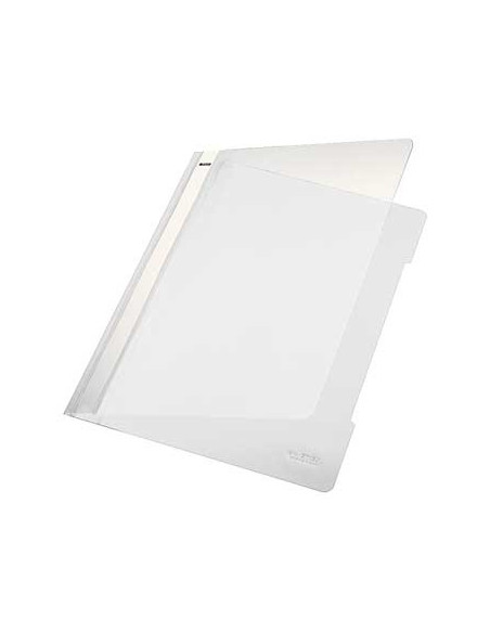 Classificador Plastico Capa Transp Leitz 4191 Branco Cx 25u