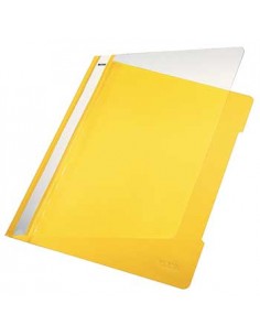 Classificador Plastico Capa Transp. Leitz 4191 Amarelo 25 un