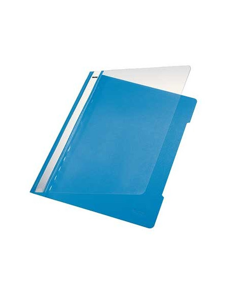 Classificador Plastico Capa Transp Leitz 4191 Azul Claro 25u