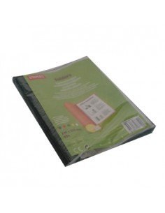 Classificador Plastico Capa Transparente c/Ferragem Verde 1u