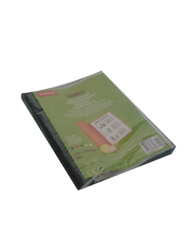 Classificador Plastico Capa Transparente c/Ferragem Verde 1u