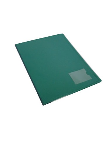 Dossier Plastico 2000 c/Mola 134PL Verde Opaco