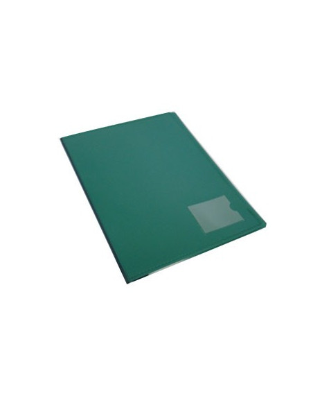 Dossier Plastico 2000 c/Mola 134PL Verde Opaco