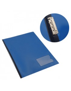 Dossier Plastico 2000 c/Mola 134PL Azul Opaco