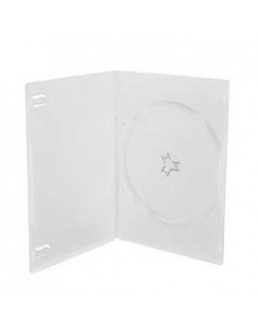 Caixa para CD/DVD 7mm -Transparente Rectangular 1un