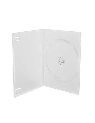 Caixa para CD/DVD 7mm -Transparente Rectangular 1un