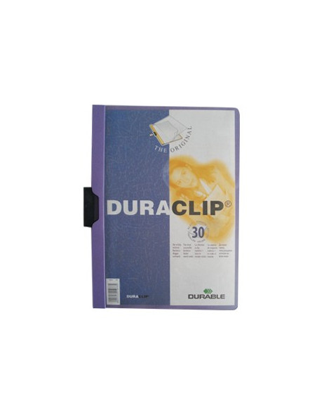 Classificador Clip Lateral Durable 2200 Lilas-1un