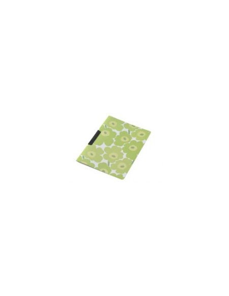 Dossier Plast c/Clip Marimekko 325x245mm Verde-1un