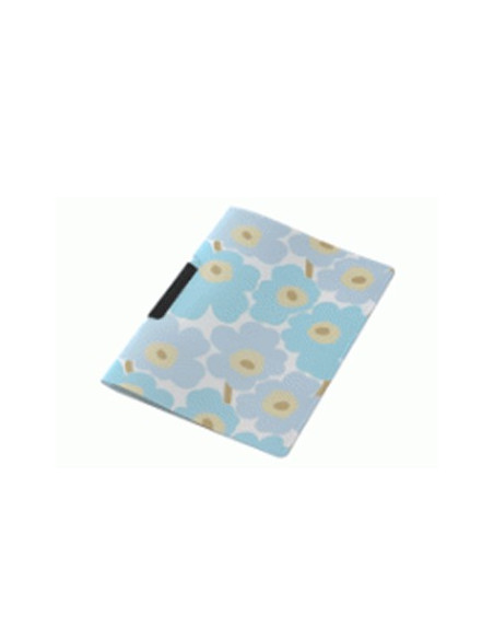 Dossier Plast c/Clip Marimekko 325x245mm Azul-1un