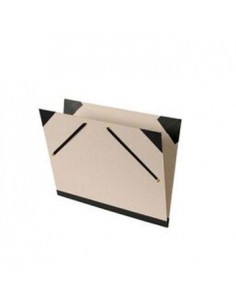 Pasta Desenho c/ 2 elasticos 52x72cm Canson Brut Gomas Cinza