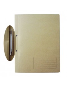 Classificadores Comerciais 250gr c/Ferragem/Aba Kraft Pack10