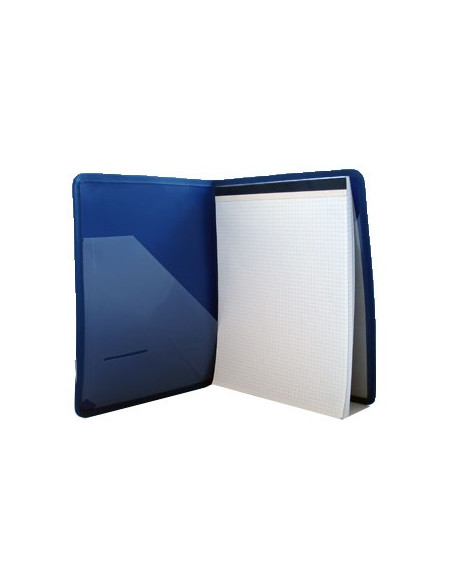 Porta Bloco c/ Bloco e Bolsa Interior Azul