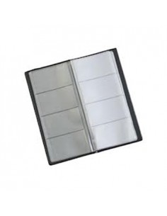 Porta Cartoes Visita 2000 20pl p/96 Cartoes Verde