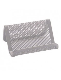 Porta cartoes Tipo Rede Prata