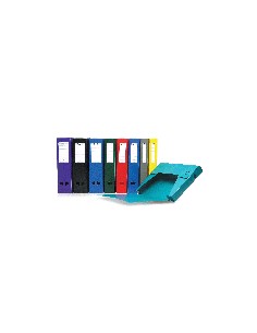 Caixa Arquivo Plastico A4 Desmontavel cores sortidas 1Un