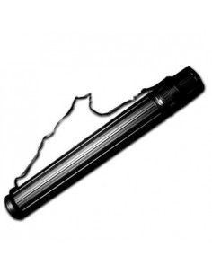 Porta Desenhos Tubo Plastico 75cm diâmetro 09cm Preto