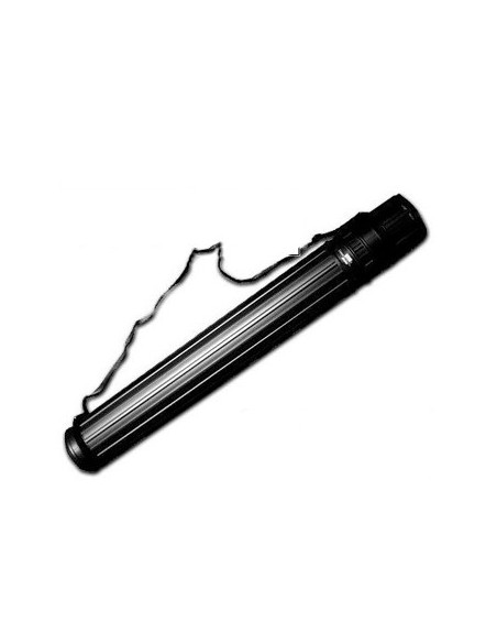 Porta Desenhos Tubo Plastico 75cm diâmetro 09cm Preto