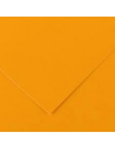 Cartolina 250gr 25Folhas 50x65cm Canson Iris Laranja Fluores