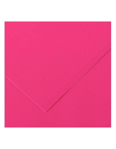 Cartolina 250gr 25Folhas 50x65cm Canson Iris Magenta Fluores