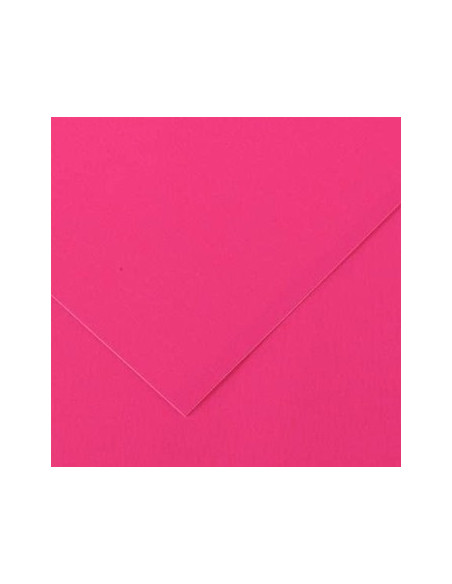 Cartolina 250gr 25Folhas 50x65cm Canson Iris Magenta Fluores