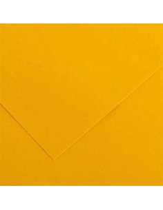 Cartolina 185gr 1 Folha 50x65cm Canson Iris Amarelo Torrado