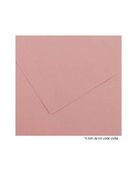 Cartolina 185gr 1 Folha 50x65cm Canson Iris Rosa