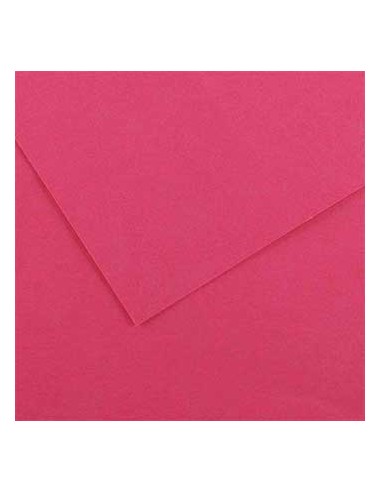 Cartolina 185gr 1 Folha 50x65cm Canson Iris Fucsia