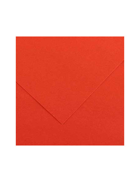 Cartolina 185gr 1 Folha 50x65cm Canson Iris Tomate