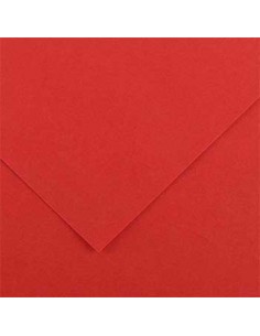 Cartolina 185gr 1 Folha 50x65cm Canson Iris Vermelho