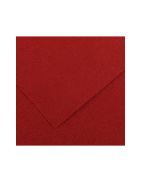 Cartolina 185gr 1 Folha 50x65cm Canson Iris Grena