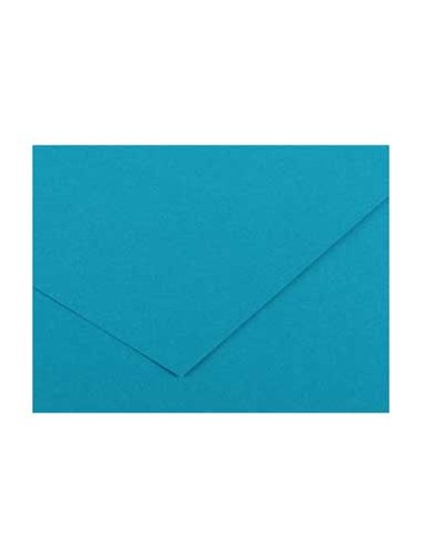 Cartolina 185gr 1 Folha 50x65cm Canson Iris Azul Maldivas