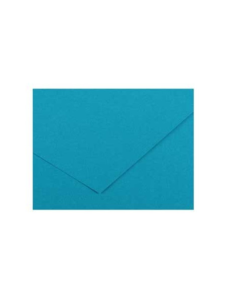 Cartolina 185gr 1 Folha 50x65cm Canson Iris Azul Maldivas