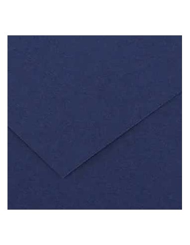 Cartolina 185gr 1 Folha 50x65cm Canson Iris Azul Ultramar