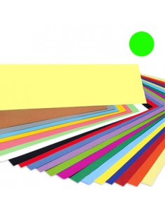 Cartolina 185gr 1 Folha 50x65cm Canson Iris Verde Maca