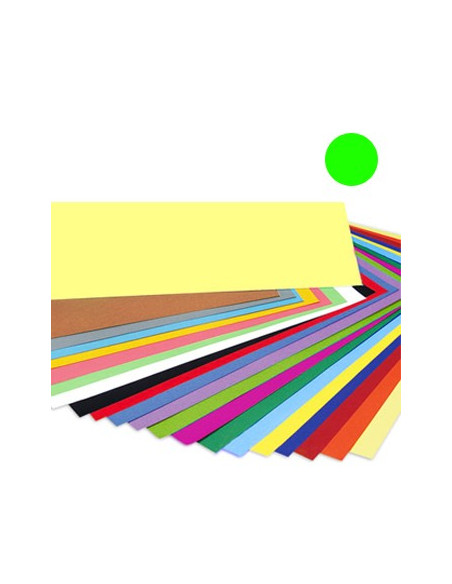 Cartolina 185gr 1 Folha 50x65cm Canson Iris Verde Maca