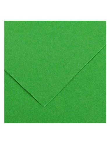 Cartolina 185gr 1 Folha 50x65cm Canson Iris Verde Bilhar