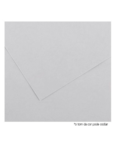 Cartolina 185gr 1 Folha 50x65cm Canson Iris Cinza Perola