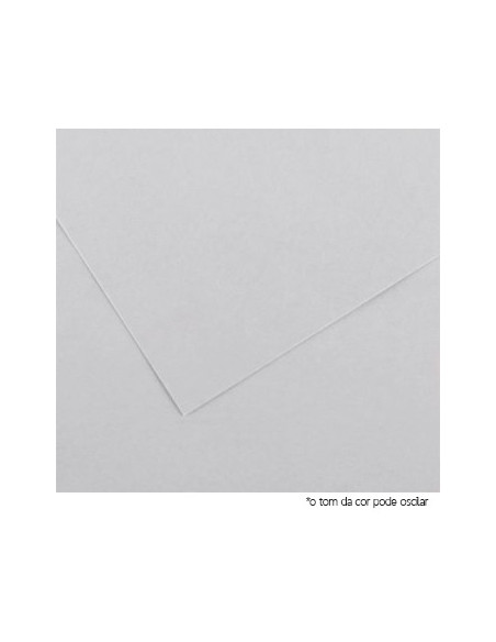 Cartolina 185gr 1 Folha 50x65cm Canson Iris Cinza Perola