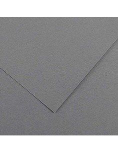 Cartolina 185gr 1 Folha 50x65cm Canson Iris Cinzento Chumbo